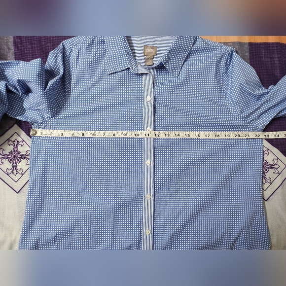 Blue Square Shirt - Picture 12 of 12